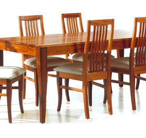 WOODEN TABLE SET