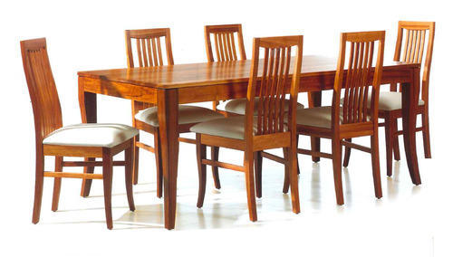 WOODEN TABLE SET